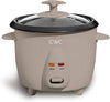 COOK WITH COLOR 6 Cup Rice Cooker 300W - Effortless Cooking and Perfectly, Cooks 3 Cups of Raw Rice for 6 Cups of Cooked Rice