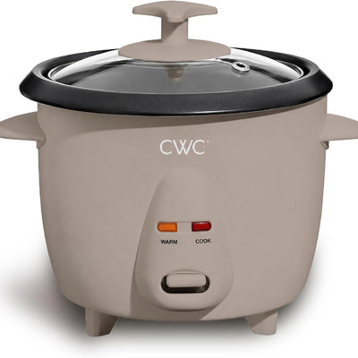 COOK WITH COLOR 6 Cup Rice Cooker 300W - Effortless Cooking and Perfectly, Cooks 3 Cups of Raw Rice for 6 Cups of Cooked Rice