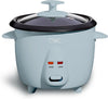 COOK WITH COLOR 6 Cup Rice Cooker 300W - Effortless Cooking and Perfectly, Cooks 3 Cups of Raw Rice for 6 Cups of Cooked Rice