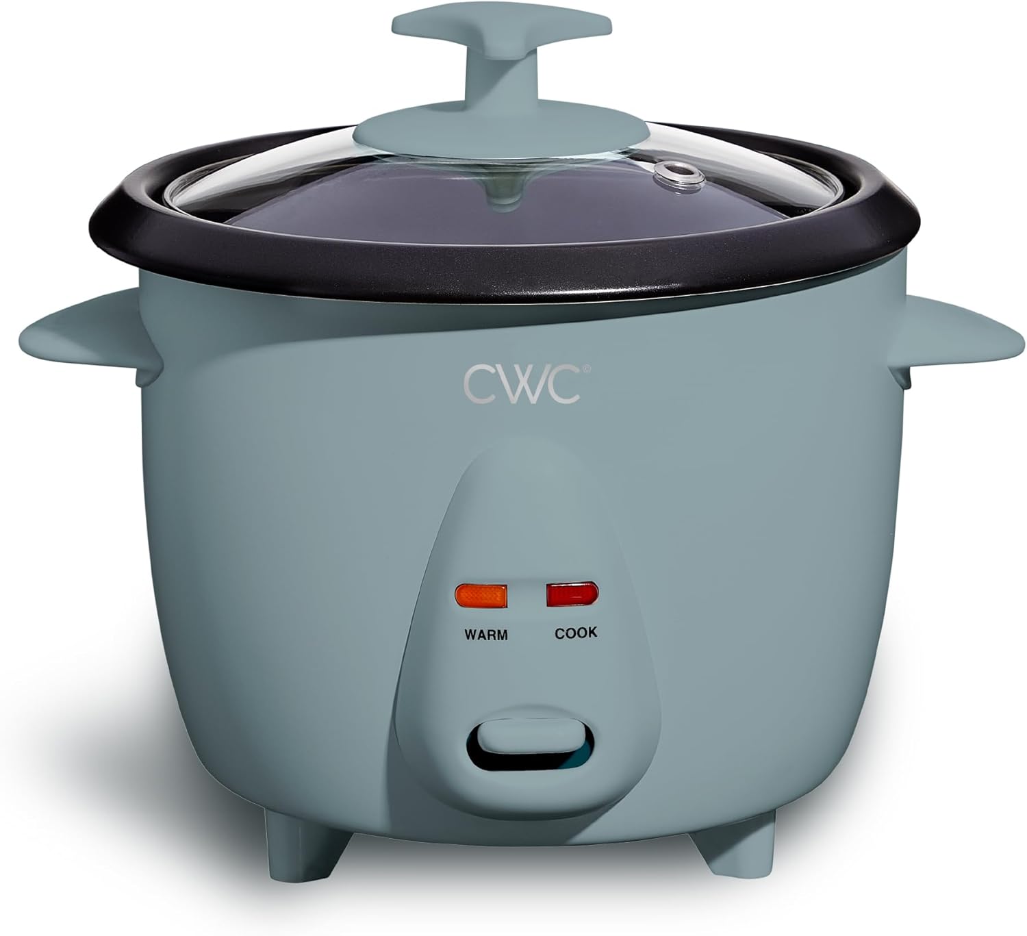 COOK WITH COLOR 6 Cup Rice Cooker 300W - Effortless Cooking and Perfectly, Cooks 3 Cups of Raw Rice for 6 Cups of Cooked Rice
