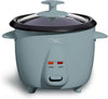 COOK WITH COLOR 6 Cup Rice Cooker 300W - Effortless Cooking and Perfectly, Cooks 3 Cups of Raw Rice for 6 Cups of Cooked Rice