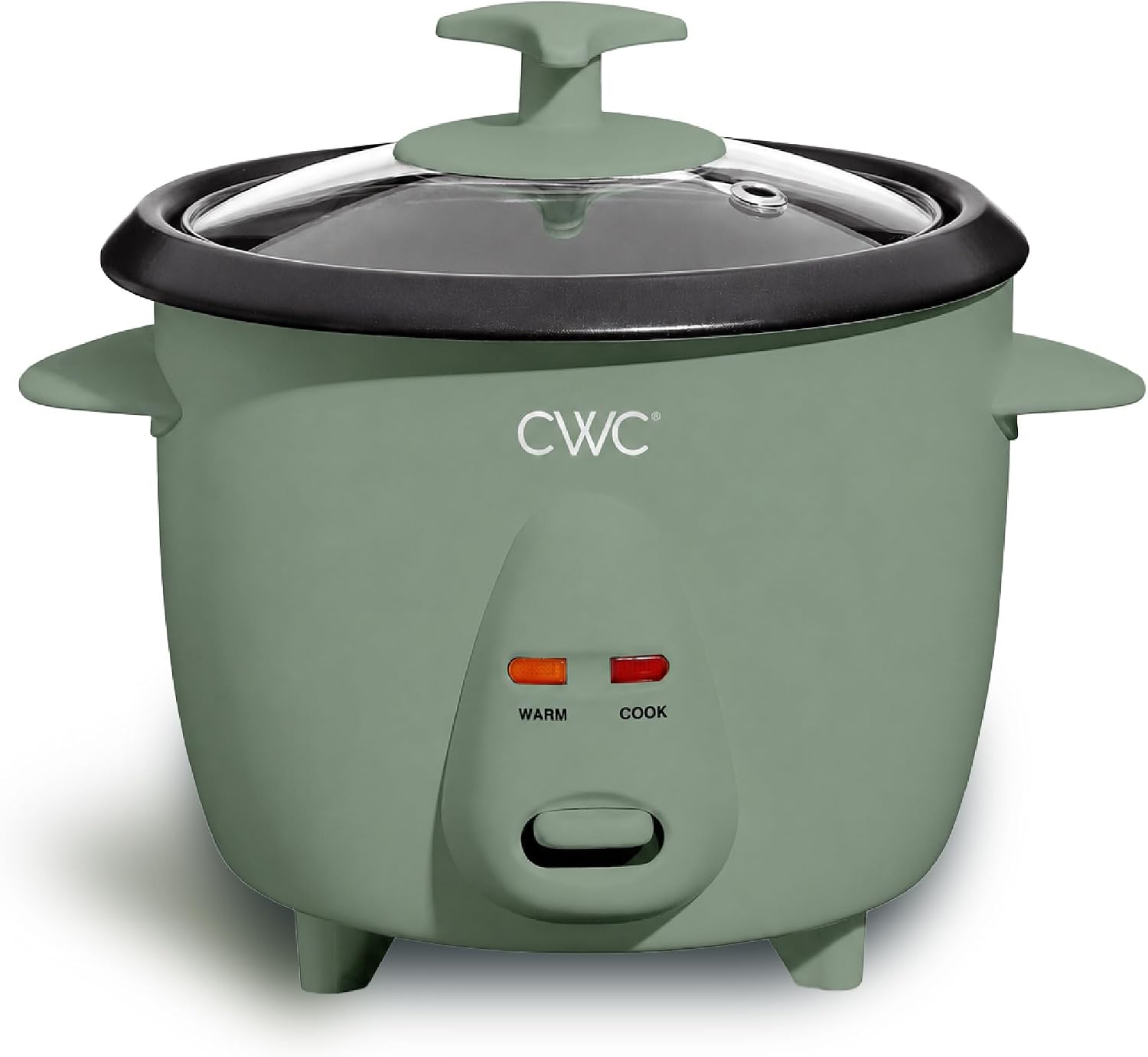 COOK WITH COLOR 6 Cup Rice Cooker 300W - Effortless Cooking and Perfectly, Cooks 3 Cups of Raw Rice for 6 Cups of Cooked Rice