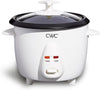 COOK WITH COLOR 6 Cup Rice Cooker 300W - Effortless Cooking and Perfectly, Cooks 3 Cups of Raw Rice for 6 Cups of Cooked Rice