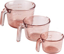 COOK WITH COLOR Glass Measuring Cups - Ideal for Cooking and Baking