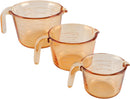 COOK WITH COLOR Glass Measuring Cups - Ideal for Cooking and Baking