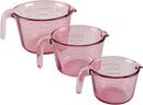 COOK WITH COLOR Glass Measuring Cups - Ideal for Cooking and Baking