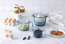 COOK WITH COLOR Glass Measuring Cups - Ideal for Cooking and Baking
