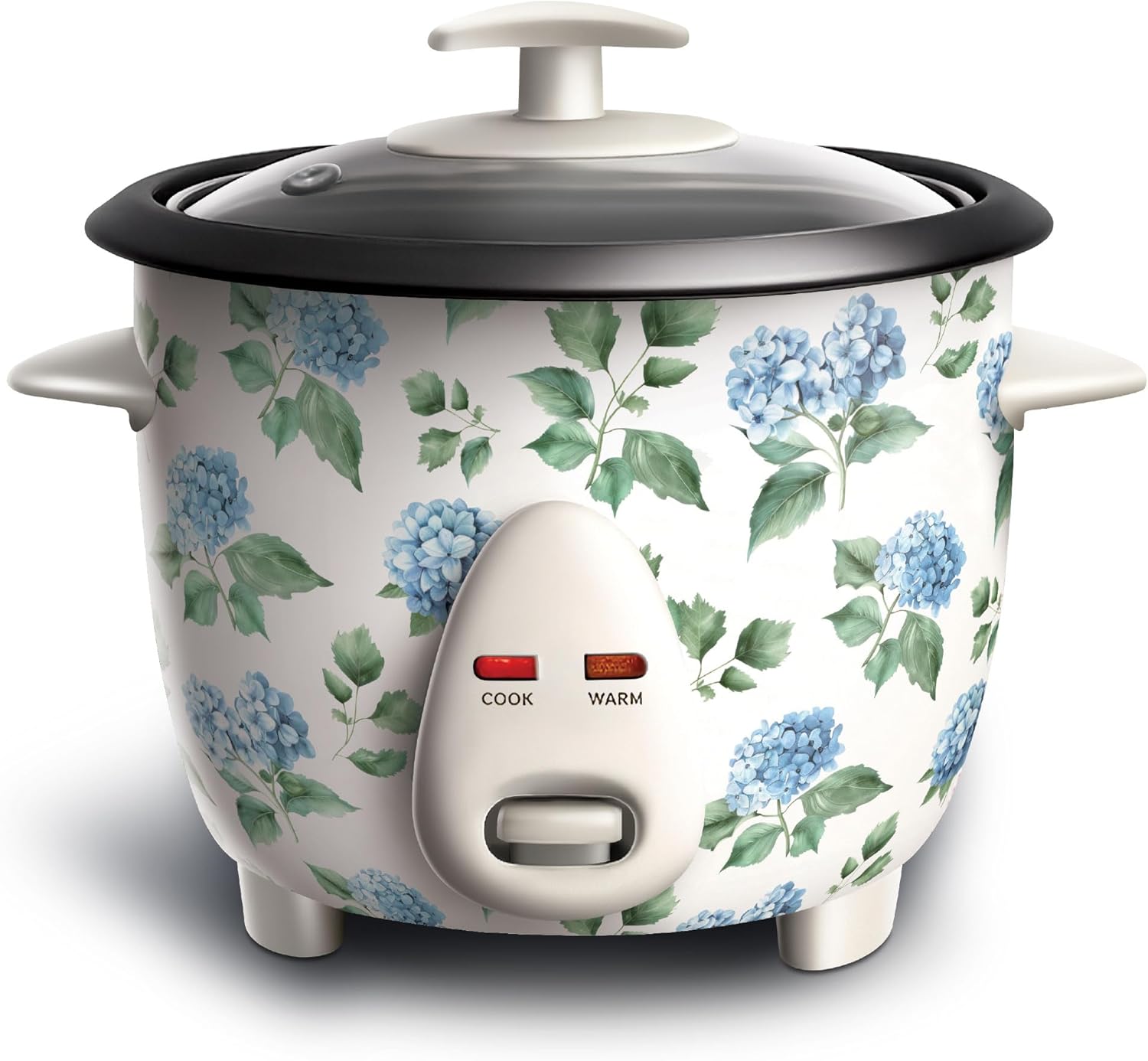 COOK WITH COLOR 6 Cup Rice Cooker 300W - Effortless Cooking and Perfectly, Cooks 3 Cups of Raw Rice for 6 Cups of Cooked Rice