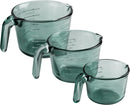 COOK WITH COLOR Glass Measuring Cups - Ideal for Cooking and Baking