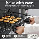 Country Kitchen Nonstick Stackable Bakeware Set - Deluxe Heavy Duty, Durable, Easy Release Baking Set, 8 Pcs