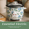 COOK WITH COLOR 6 Cup Rice Cooker 300W - Effortless Cooking and Perfectly, Cooks 3 Cups of Raw Rice for 6 Cups of Cooked Rice