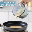 COOK WITH COLOR Glass Measuring Cups - Ideal for Cooking and Baking