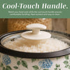 COOK WITH COLOR 6 Cup Rice Cooker 300W - Effortless Cooking and Perfectly, Cooks 3 Cups of Raw Rice for 6 Cups of Cooked Rice