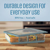 COOK WITH COLOR Snack Box, 16-Compartment Lunch Box & Food Storage Container
