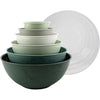 COOK WITH COLOR 12-Pc Mixing Bowls with Lids Set Plastic Bowls for Kitchen