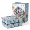 COOK WITH COLOR Snackle Box for Kids Lunch Box and Snack Container