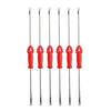 Cook with Color 6-Piece Crab Leg Forks and Picks Set, Dual-Ended Seafood Tools, Stainless Steel, Dishwasher Safe