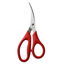 Cook with Color Seafood Scissors, Multipurpose Kitchen Shears for Seafood, Poultry and Herbs, Ergonomic Non-Slip Handle, Dishwasher Safe