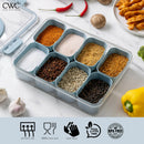 COOK WITH COLOR Snackle Box for Kids Lunch Box and Snack Container