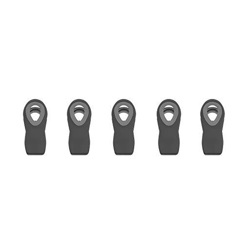 Cook with Color 5 Pc Chip Bag Clips, Kitchen Clips, Magnetic Chip Clips for Bags, Food Bag Clips with Airtight Seal