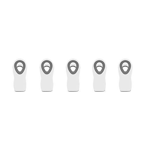 Cook with Color 5 Pc Chip Bag Clips, Kitchen Clips, Magnetic Chip Clips for Bags, Food Bag Clips with Airtight Seal