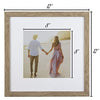 Sheffield Home Decor Collection- 9 Piece Square Picture Frame Set 12x12 in, Matted to 8x8