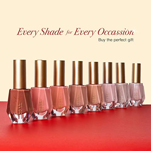 Nicole Miller Nail Polish Collection- 8 Piece Nail Polish Set in Nude Colors