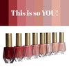 Ellen Tracy Nail Polish Collection- 8 Piece Nail Polish Set in Pink Colors