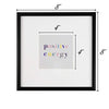 Sheffield Home Decor Collection- 6 Piece Picture Frame Set 8x8in, Matted to 4x4in