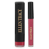 Ellen Tracy Matte Lipgloss and Lipstick Set, Lip Gloss and Lip Stick Set, Lipgloss Set for Women and Girls, Matte Lipstick - Sangria