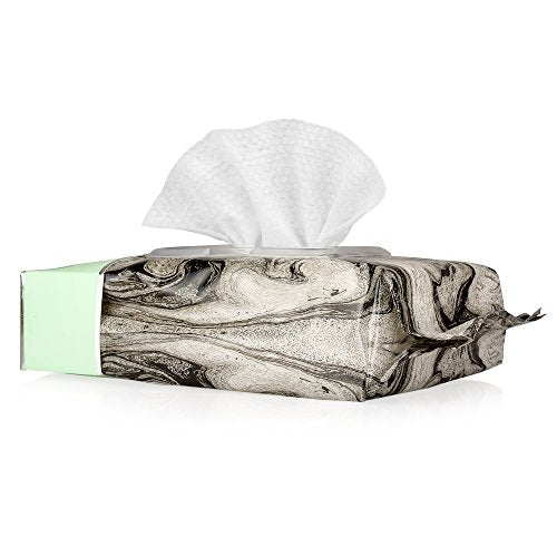 Live Green - 2 Pack (60 Count Each) Dead Sea Mineral Facial Cleansing Wipes