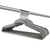 Michael Graves Design Ultra-Thin Non-Slip Velvet Clothing Hangers, Flocked & Durable, Closet Space Saving, for Garments, Suits, Dresses, Pants, Shirts, Coats, 25 Pack