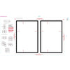 Sheffield Home Decor Collection- 2 Piece Picture Frame Set 20x30in