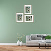 Sheffield Home Decor Collection- 3 Piece Picture Frame Set 11x14in, Matted to 8x10in
