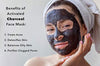 Clinical Works Oxygenated Charcoal Face Mask, Removes Dirt, Debris, Oils, Impurities and Blackheads, Fights Acne, Detoxifies, Unclogs and Purifies Skin, For all Skin Types, 3.53 Oz