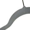 Michael Graves Design Ultra-Thin Non-Slip Velvet Clothing Hangers, Flocked & Durable, Closet Space Saving, for Garments, Suits, Dresses, Pants, Shirts, Coats, 25 Pack
