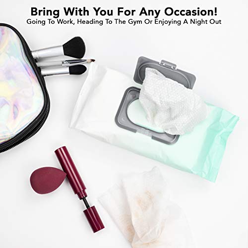 Body Prescriptions - 2 Pack (60 Count Each) Dead Sea Minerals Facial Cleansing Wipes
