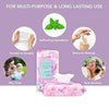 Beauty Concepts 2 Pack (60 Count Each) Magical Mint Facial Cleansing Wipes Detoxifies Skin and Removes Makeup Flip Top Pack
