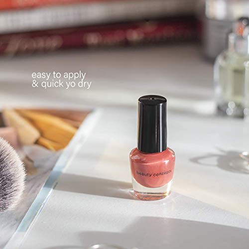 Beauty Concepts Nail Polish Set - Set of 15 Mini Cool Nail Polish Colors, Quick Dry Nail Polish