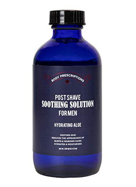 Body Prescriptions Post Shave Soothing Solution, Hydrating After Shave Serum to Reduce Bumps