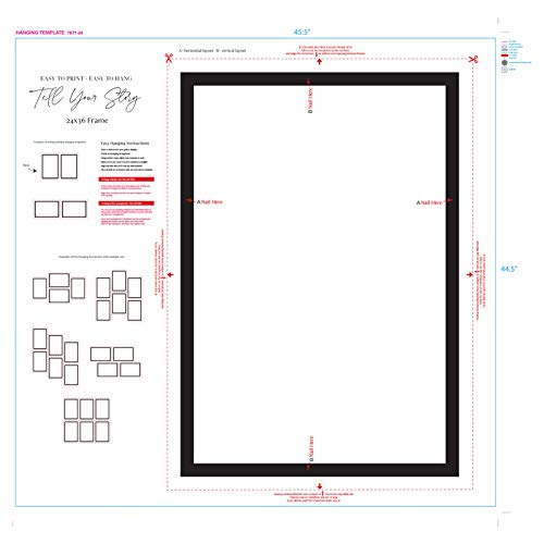 Sheffield Home Decor Collection- Portrait Frame Set 24x36 in