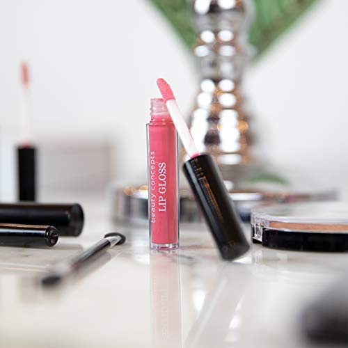 10 PC Cosmetic Collection-Eyeliner, Mascara, Lip Glosses, Highlighter, Eye Shadow and Brush by Beauty Concepts