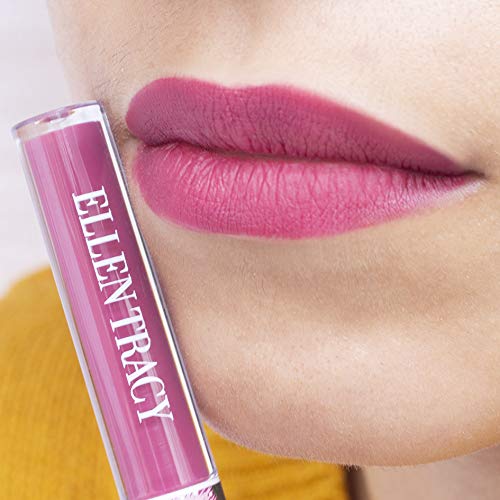 Ellen Tracy Flawless Lip Gloss Collection, 4 Piece Gift Set, Rosy Nudes, Holiday Gift Set for Women and Girls