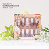 Beauty Concepts Fabulous Nails Mini Nail Polish Collection Set of 10 Unique Shades of Matte and Shimmery Nail Polishes for Women and Girls