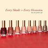 Nicole Miller Nail Polish Collection- 8 Piece Nail Polish Set in Dark Pink Colors