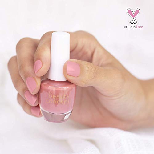 Beauty Concepts Set of 6 Nail Polish Collection - Quick Dry Nail Polish for Women and Girls (Floral Box)