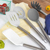 Cook with Color Silicone Cooking Utensils, 5 Pc Kitchen Utensil Set, Easy to Clean Silicone Kitchen Utensils, Cooking Utensils for Nonstick Cookware, Kitchen Gadgets Set