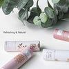 Nicole Miller 4 Pack Moisturizing Lip Balm Collection, Lip Softening Gift Set, Perfect Gift for Women and Girls (Mint, Vanilla, Rose, and Honey)