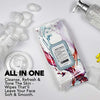 Body Prescriptions Single Pack (50 Count Each) Retinol Facial Cleansing and Gentle Make Up Remover Wipes Flip Top Pack