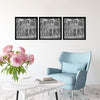 Sheffield Home Decor Collection- 3 Piece Picture Frame Set 18x18in